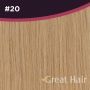 Great Hair Extensions Natural Straight #20 50cm