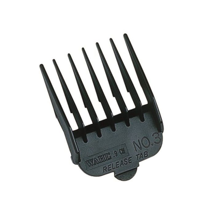 Wahl Opzetkam nr. 3 Plastic zwart 10mm main product photo