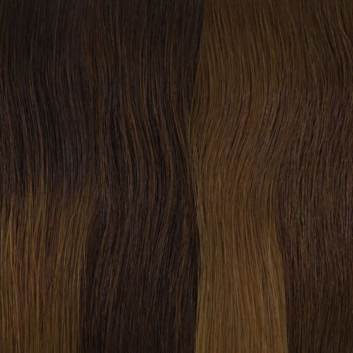 Balmain Tape Extensions - natural straight - 20 tapes #6G.8G 40cm main product photo
