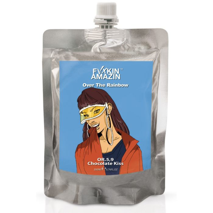 Fvxkin Amazin OVER THE RAINBOW - DIRECT PIGMENT MASK CHOCOLATE KISS 200 ml main product photo