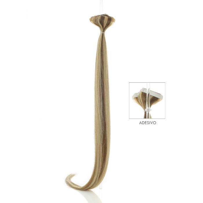Di Biase Tape extensions - natural straight - 50cm - 10 stuks #12/DB2 50cm main product photo