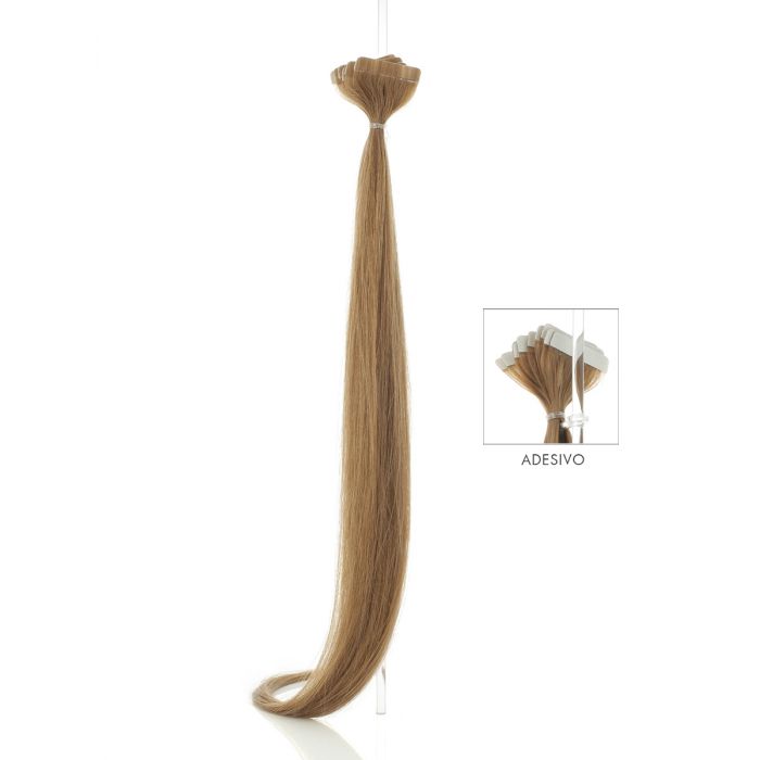 Di Biase Tape extensions - natural straight - 40cm - 10 stuks #14 40cm main product photo
