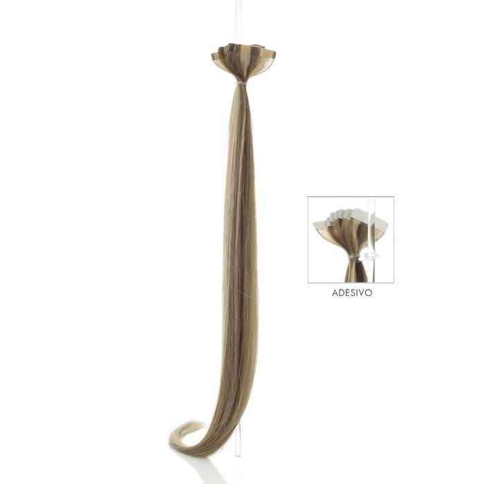 Di Biase Tape extensions - natural straight - 50cm - 10 stuks #18/24 50cm main product photo