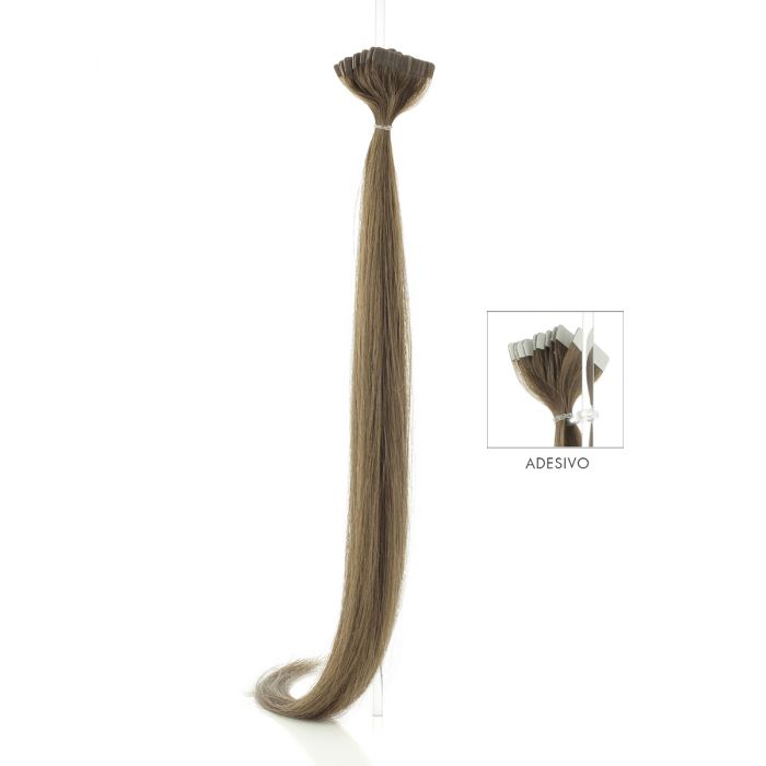 Di Biase Tape extensions - natural straight - 40cm - 10 stuks #8 40cm main product photo