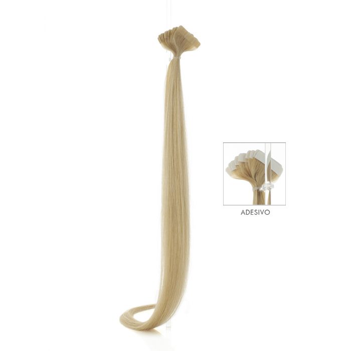 Di Biase Tape extensions - natural straight - 40cm - 10 stuks #DB2 40cm main product photo