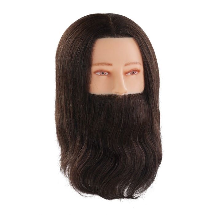 Comair Oefenhoofd Paul met baard bruin 35cm main product photo