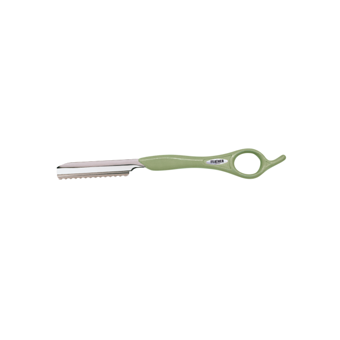 Feather Styling Razor Matcha main product photo