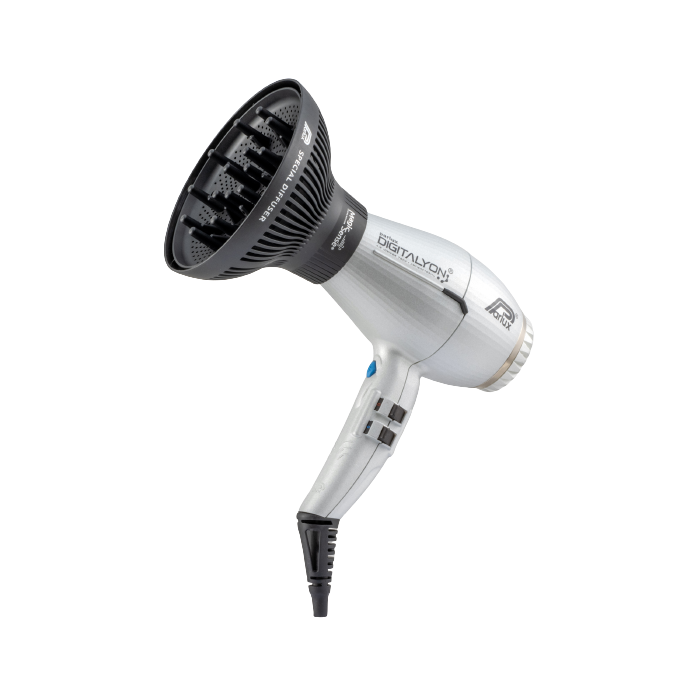 Parlux Föhn Digitalyon inclusief Diffuser Silver 2250W main product photo
