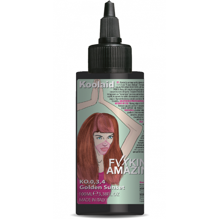 Fvxkin Amazin KOOLAID - GLOSS N TONE GOLDEN SUNSET 100 ml main product photo