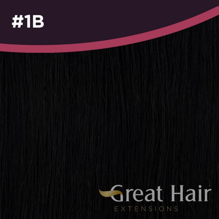 Great Hair Extensions Weft #1B 50cm main product photo