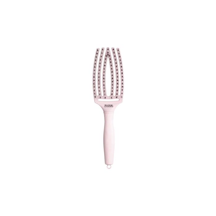 Olivia Garden Fingerbrush Combo Pastel Pink Medium main product photo