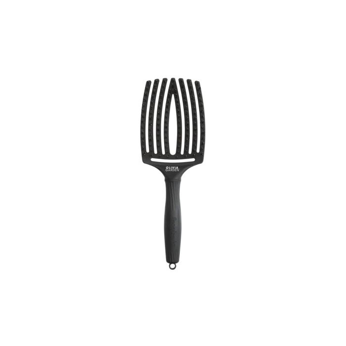 Olivia Garden Fingerbrush Care Iconic Sanglier & Nylon Black Large main product photo