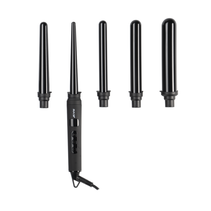 Max Pro Fusion Multifunctional Curling Iron Black 100W main product photo