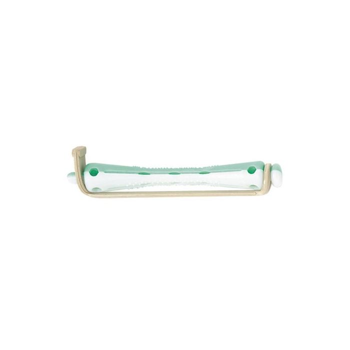 Sibel Permanentkruller Kort 12st Groen Wit 6mm main product photo