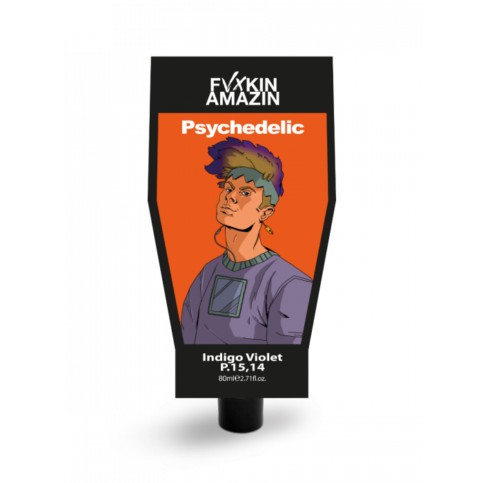 Fvxkin Amazin PSYCHEDELIC- BLONDING PIGMENTS INDIGO VIOLET 80 gr main product photo