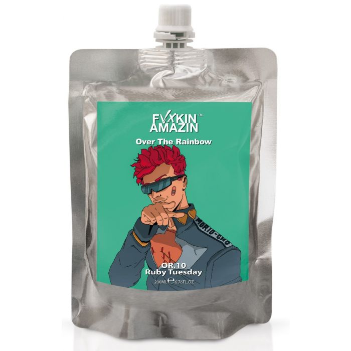 Fvxkin Amazin OVER THE RAINBOW - DIRECT PIGMENT MASK RUBY TUESDAY 200 ml main product photo