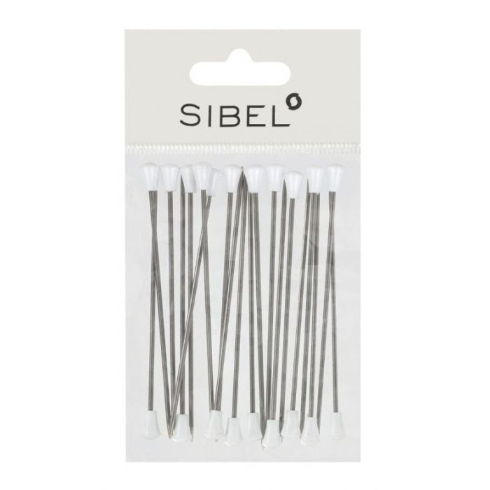 Sibel Metal Setting Roller Pins Long 70mm 20st main product photo