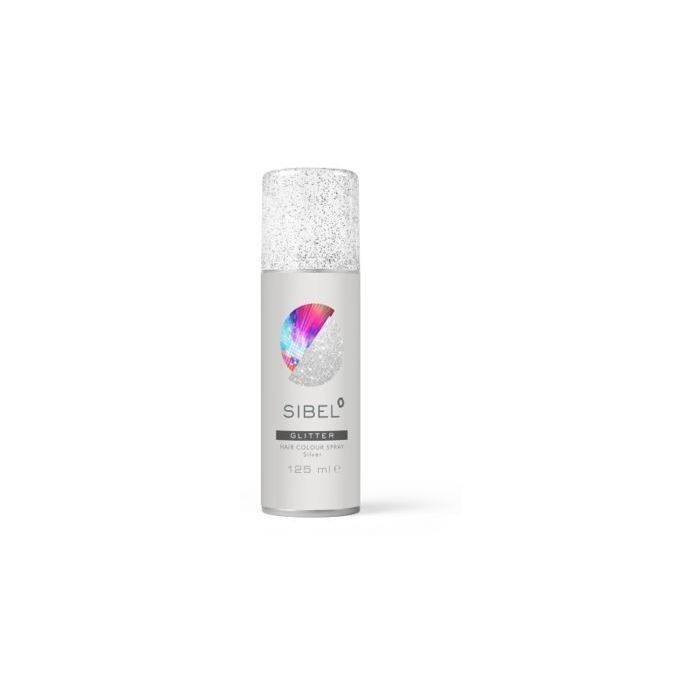 Sibel Kleurspray zilver glitter 125ml main product photo