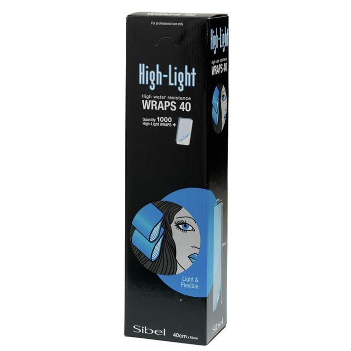Sibel High-Light Wraps 1000st 10x40cm main product photo