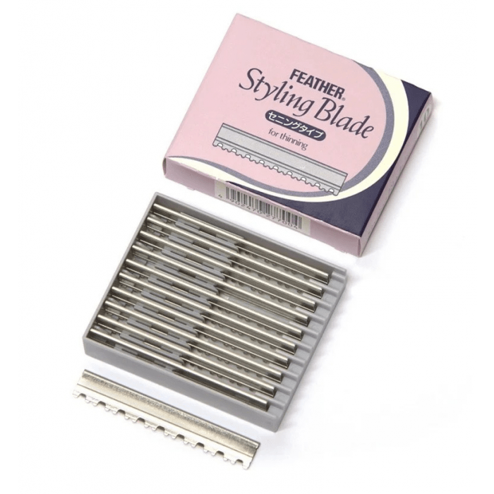 Feather TH uitdun 1x10 mesjes main product photo