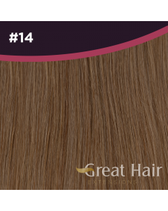 Great Hair Extensions Full Head Clip In - wavy #14 50cm