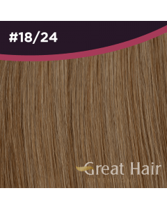 Great Hair Tape Extensions - 40cm - natural straight - #18/24