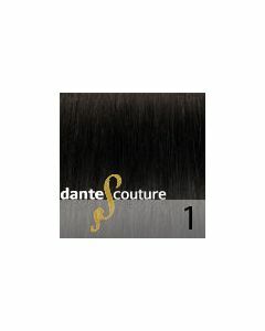 Dante-flip Light - 30cm -  Natural Straight - 1 Black
