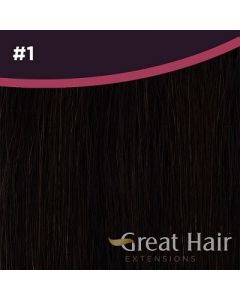 Great Hair Extensions - 30cm - natural straight - #1