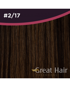 Great Hair Extensions Natural Straight #2/17 30cm