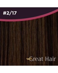 Great Hair Extensions Natural Straight #2/17 40cm