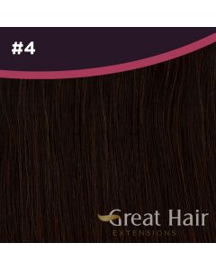 Great Hair Extensions Natural Straight #4 40cm