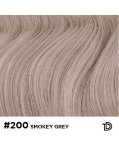 Double True Tape Extensions - 50cm - natural straight - 200 Smokey Grey 