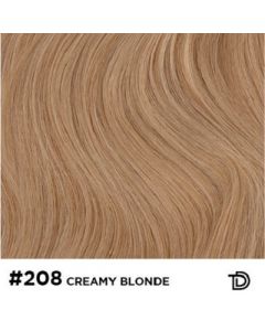 Double True Weft - 50cm - natural straight - 208 Creamy Blonde