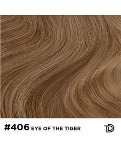 Double True Hair Extensions - 30cm - natural straight - 406 Eye of the Tiger