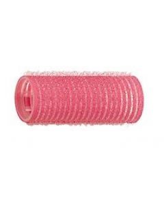 Comair Kleefrollers - roze 25mm 12 stuks
