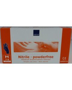 Abena Nitril-Handschoenen poedervrij Maat L blauw 100st