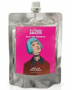 Fvxkin Amazin OVER THE RAINBOW - DIRECT PIGMENT MASK ALIEN AQUA 200 ml