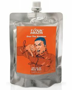 Fvxkin Amazin OVER THE RAINBOW - DIRECT PIGMENT MASK BLUE-JEAN 200 ml