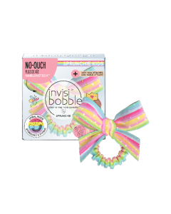 Invisibobble SLIM Kids Sprunchie Bow Let&#039;s Chase Rainbows