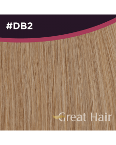 Great Hair Extensions Full Head Clip In - wavy #DB2 40cm