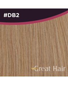Great Hair Extensions Full Head Clip In - wavy #DB2 50cm