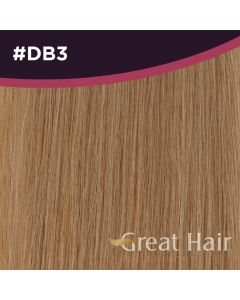 Great Hair Extensions Full Head Clip In - wavy #DB3 40cm