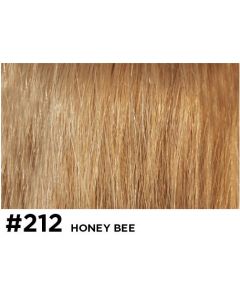 Double True Clip In - 50cm - natural straight - 212 Honey Bee