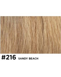 Double True Clip In - 50cm - natural straight - 216 Sandy Beach