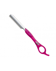 Feather Styling Razor Transparant Pink