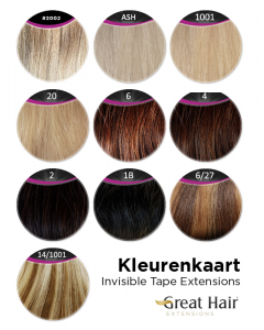 Great Hair Invisible Tape Extensions