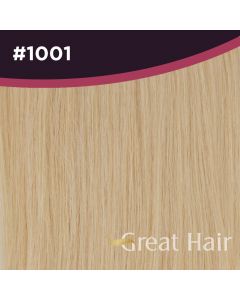 Great Hair Extensions Full Head Clip In - straight #1001 50cm