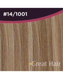 Great Hair Extensions Kleursample #14/1001 