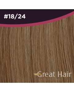 Great Hair Tape Extensions - 40cm - natural straight - #18/24
