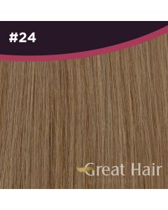 Great Hair Extensions Full Head Clip In - straight #24 50cm